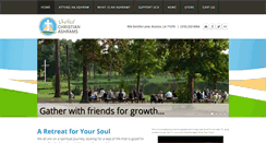Desktop Screenshot of christianashram.org